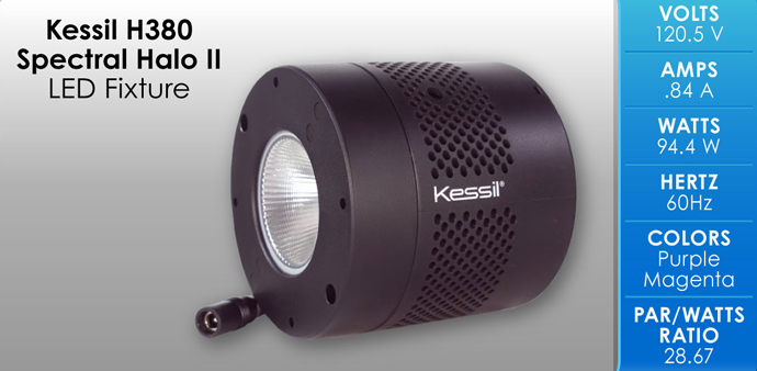 Kessil H380 Spectral Halo II LED Grow Light