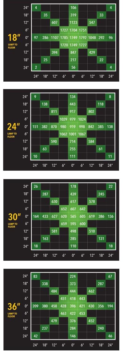 NextLight-PAR Charts