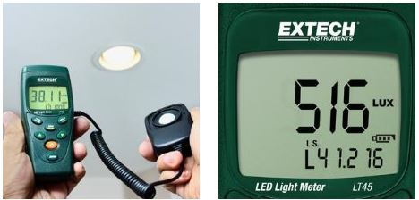 Extech LT45 LED Light Meter