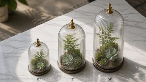 five factors for glass cloches
