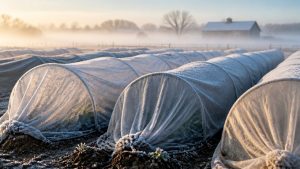 frost protection row cover fabrics