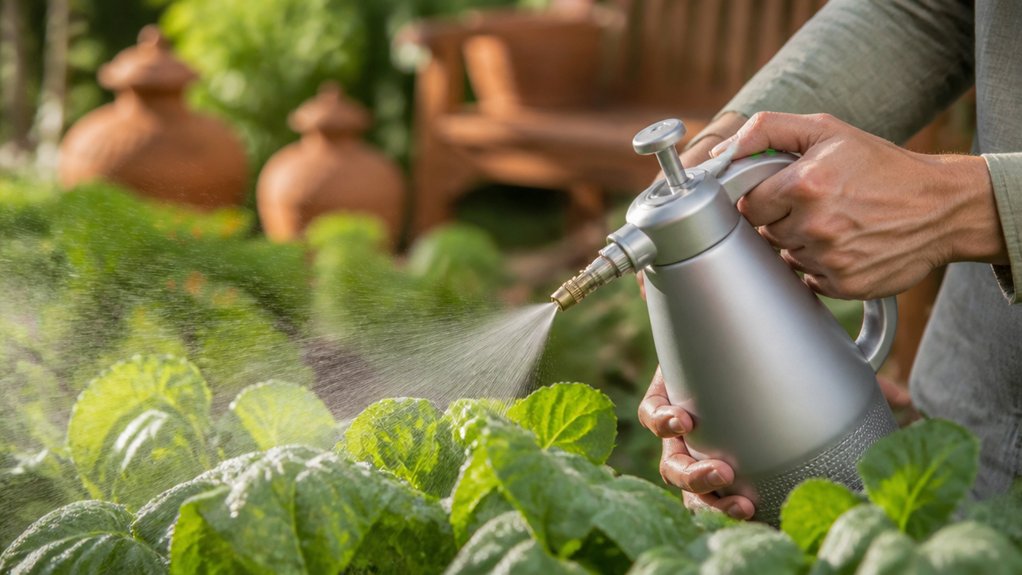 organic sprayer selection criteria
