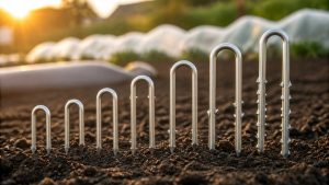 rust resistant garden fleece pegs durability