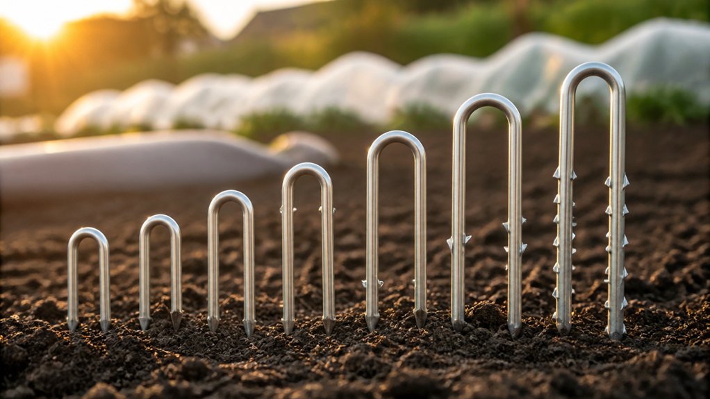 rust resistant garden fleece pegs durability
