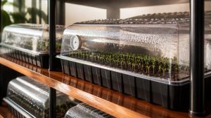 tray capacity ventilation drainage fit