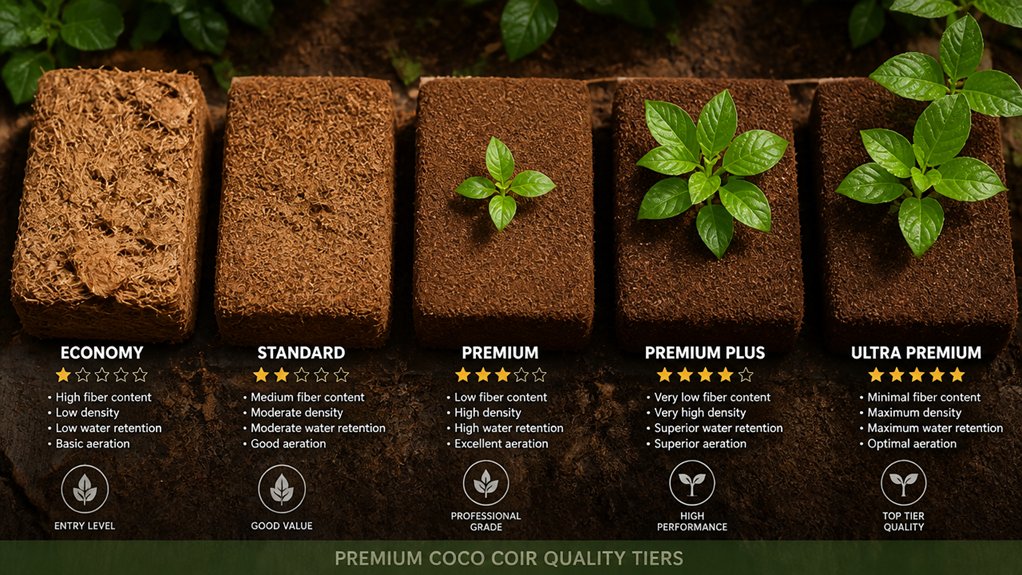 five factors for coco coir bricks