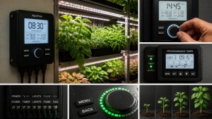 grow light timer considerations type programming cycles capacity