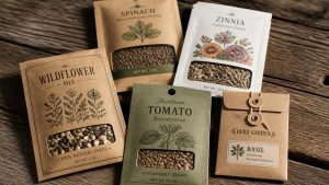 seed saving envelopes for organizing garden future
