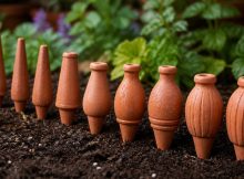 terracotta watering spikes guide