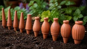 terracotta watering spikes guide