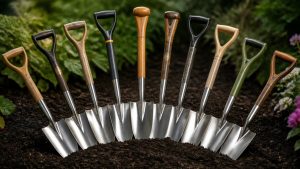 top border spades for gardening