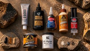 best landscape rock glues