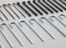 bulk landscape fabric pins used by pros