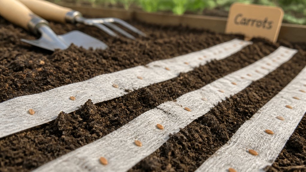 carrot seed tape selection criteria