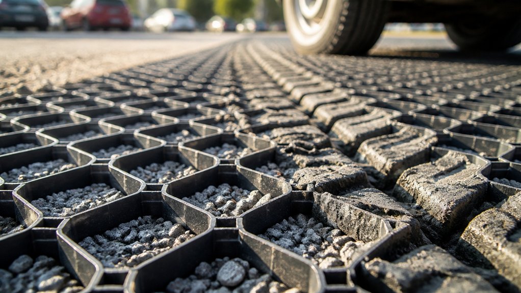 gravel grid stabilizer considerations load durability area installation drainage