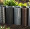 seven steel landscape edging rolls