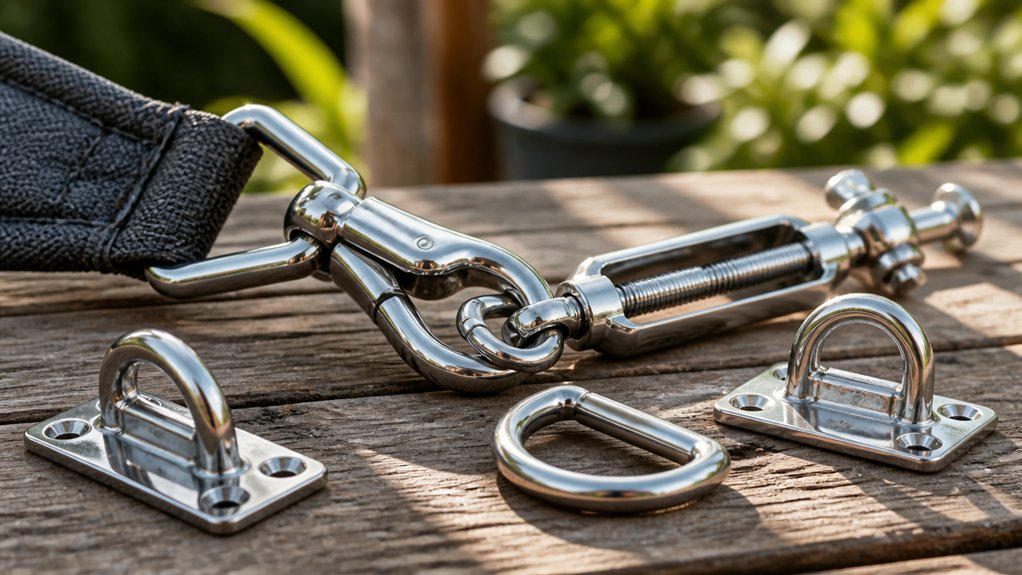 shade sail hardware kit considerations