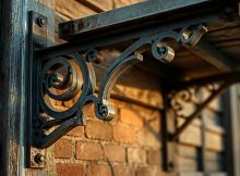 top window box brackets