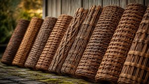 willow fence edging options